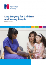 Day surgery for children and young people: RCN Guidance